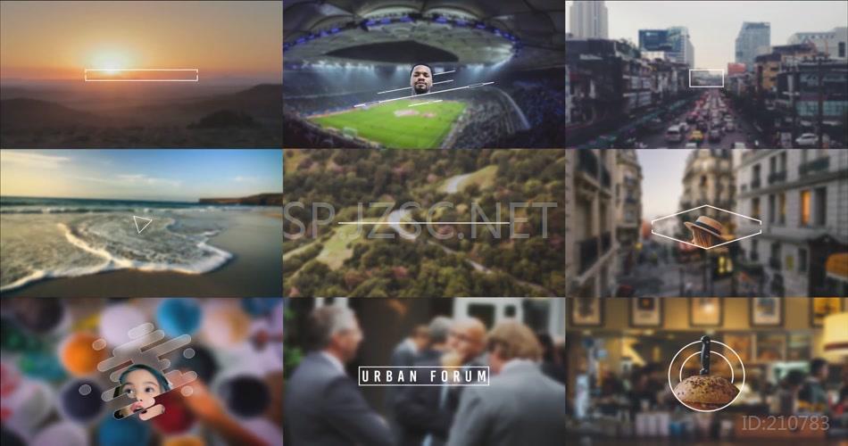 17439 图片文字Logo动画