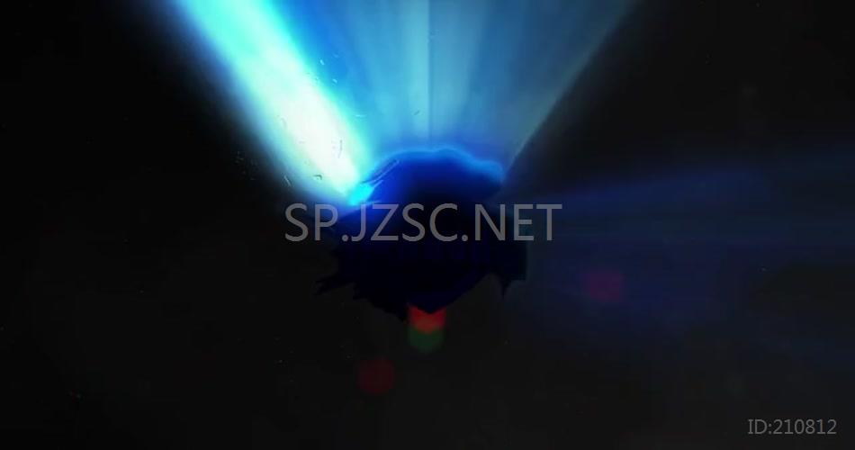 AE 15052 光线标志片头 ae素材