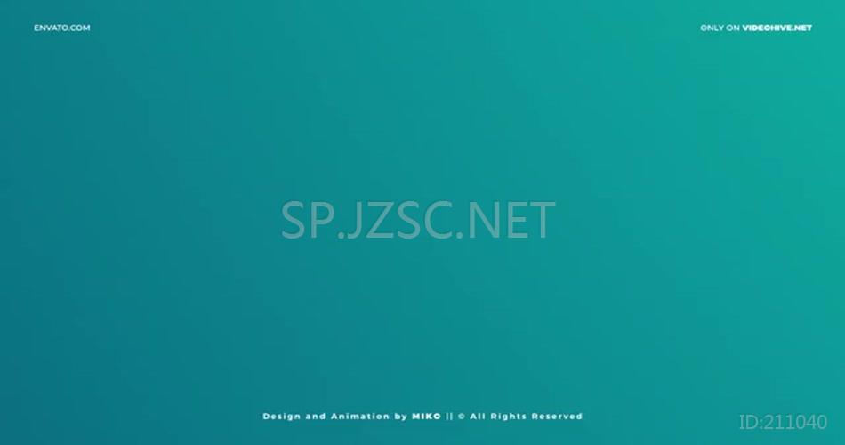 17067 时尚彩色片头