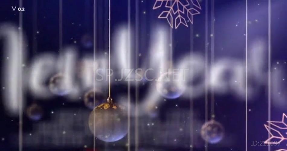 17493 圣诞新年片头