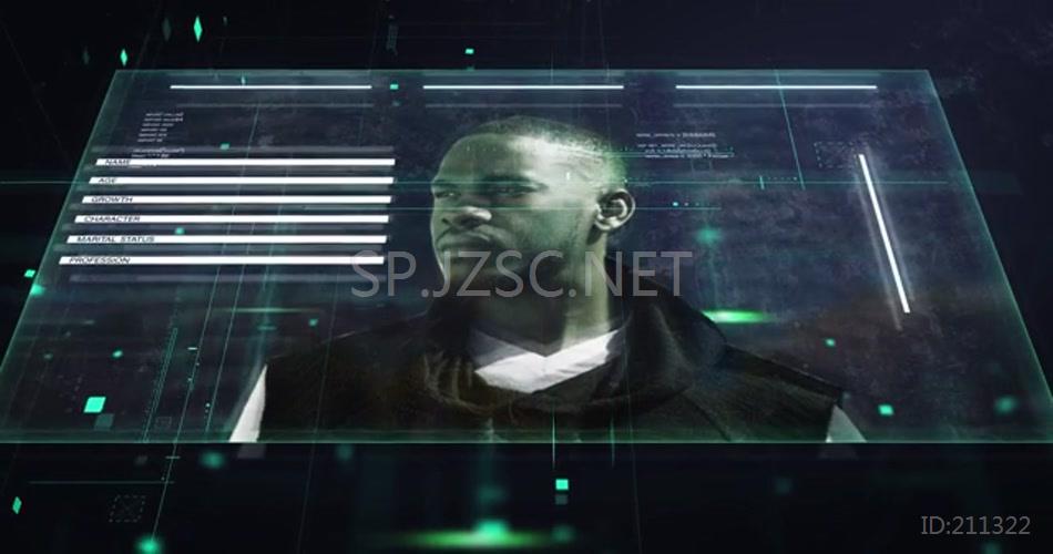 16138 数字科技 图表ae素材