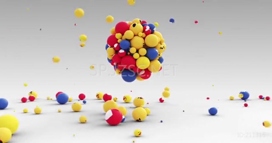 17247 表情符号展示包 图表ae素材