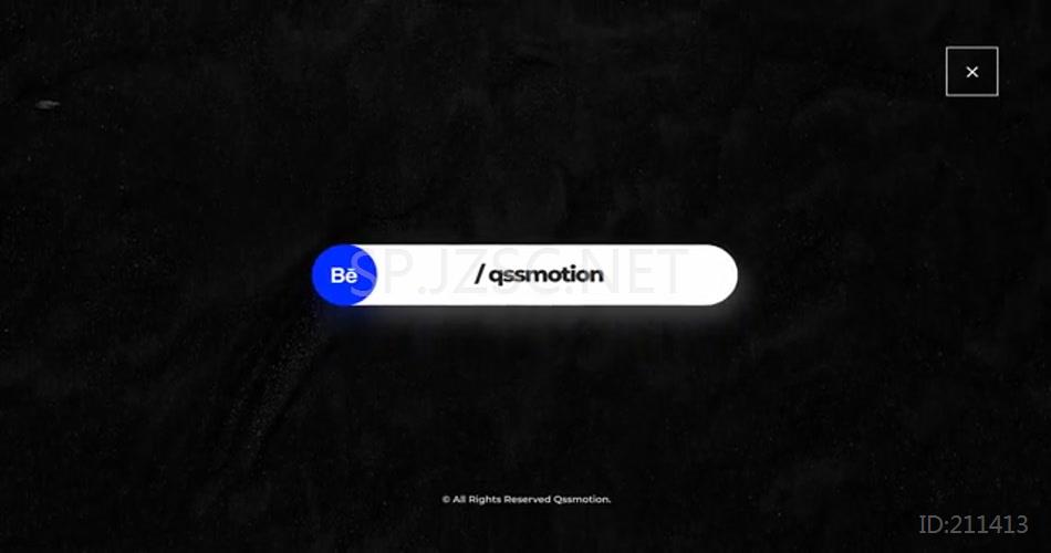 17299 社交媒体图标字幕 文字字幕素材