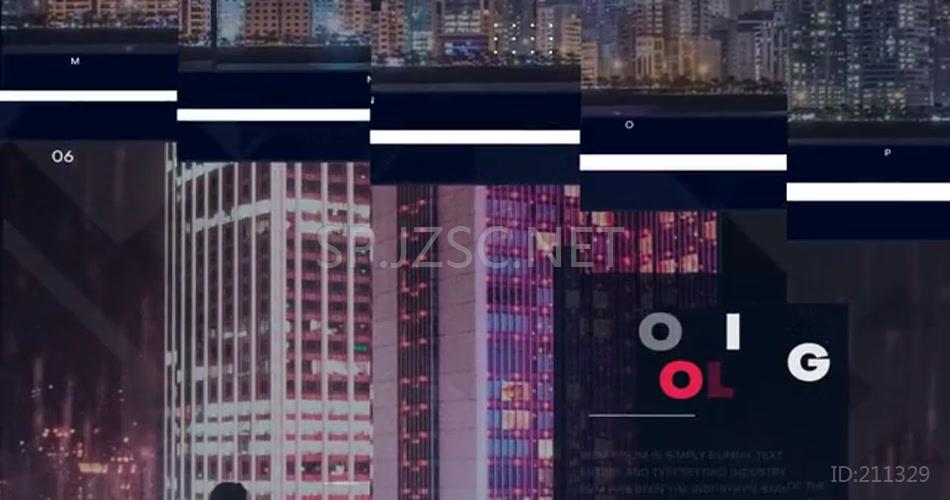 AE 15093 图文展示 ae素材