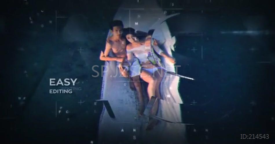 20259 视差效果标题幻灯片 AE模版