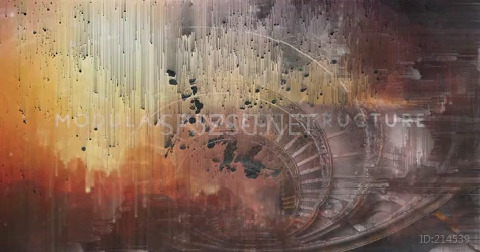 20261 像素故障效果标题 AE模版