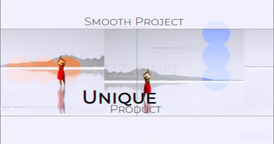 20707 简洁平滑设计 AE模版