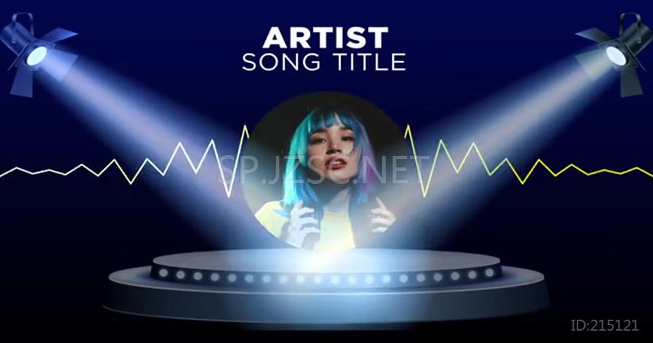 20816 音频可视化 AE模版