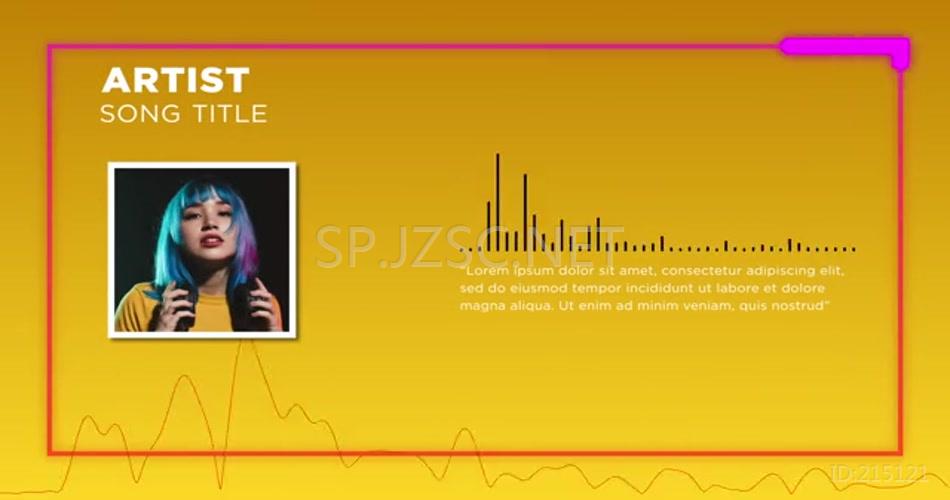 20816 音频可视化 AE模版