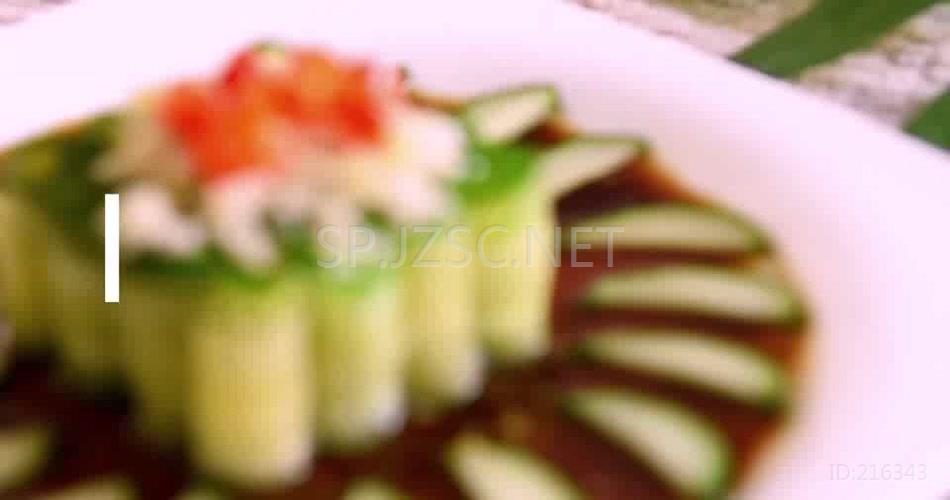 翡翠卷超清无水印美食视频